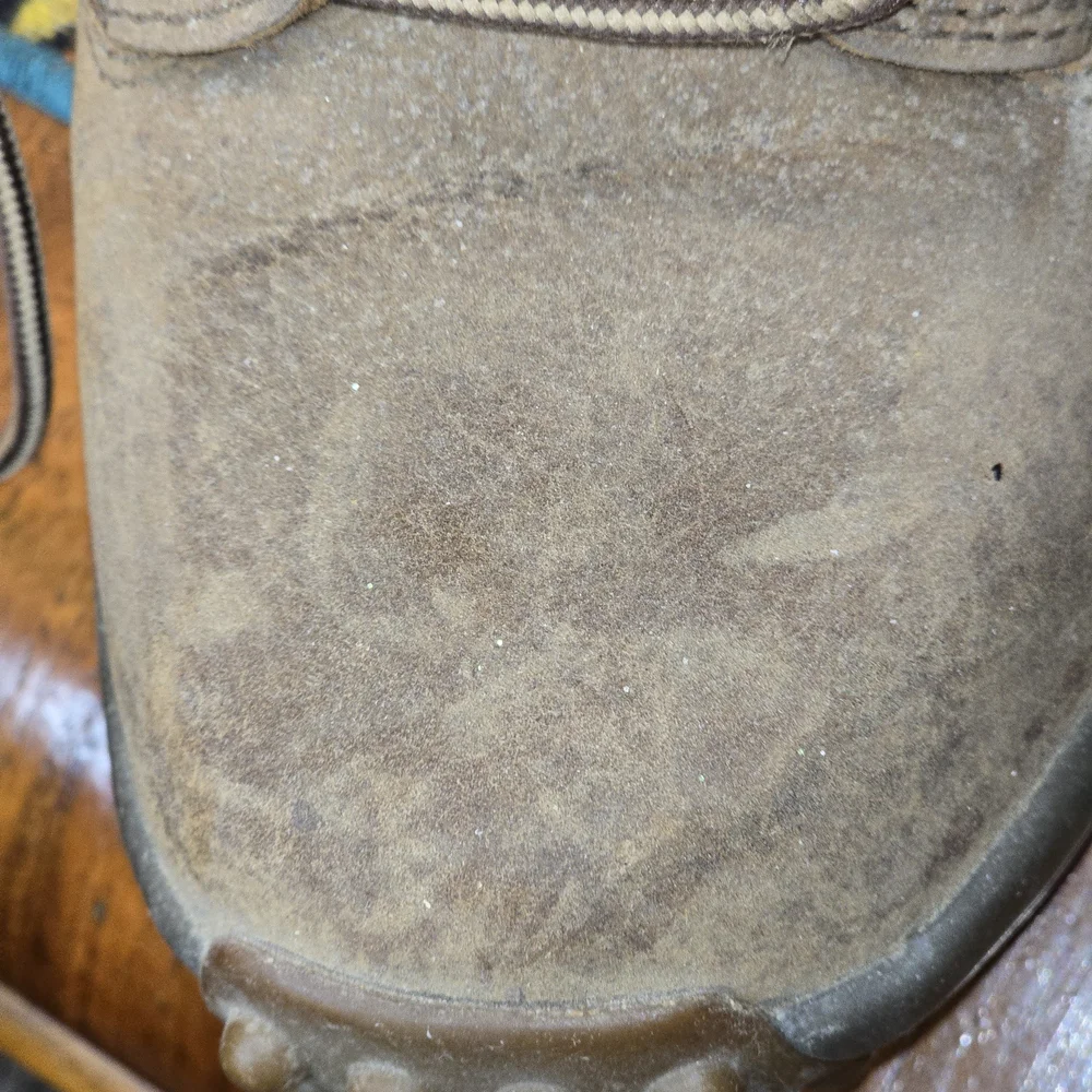 Georgia Boot Tan Leather Lace-Up Boots - Picture 3 of 11